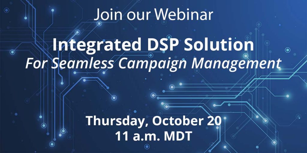 Join Our Webinar - Integrated DSP Solution